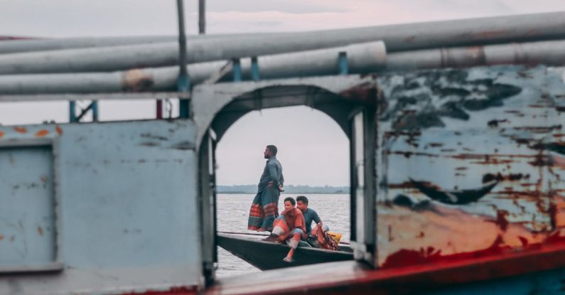 Gap Analysis - A boat with a person standing on the side